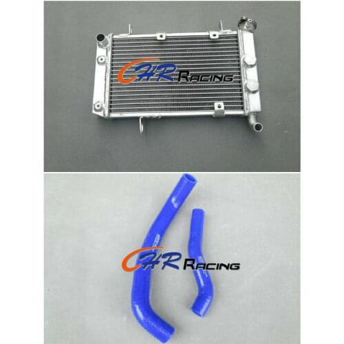 FOR Suzuki LTZ400 KFX400 DVX400 2003-2008 2004 2005 ALUMINUM RADIATOR& BLUE HOSE