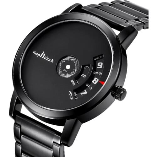 KEEP IN TOUCH Simple Men Watch Analogue Waterproof Wristwatches Mens Business Casual Quartz Watches For Man Clock Reloj Hombre