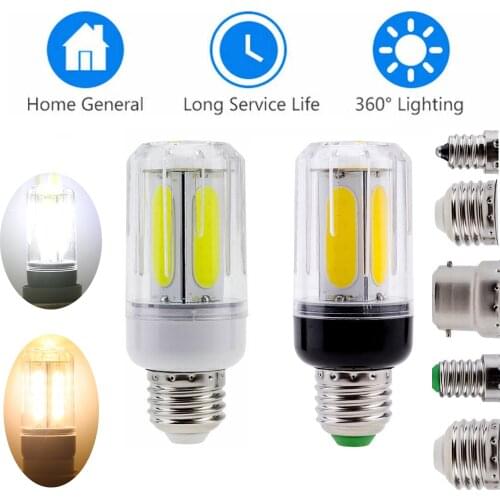 COB LED Corn Bulb E27 E26 E12 B22 E14 12W 16W AC 85-265V 110V 220V Ultra Bright Light Home Table Lamps Lighting