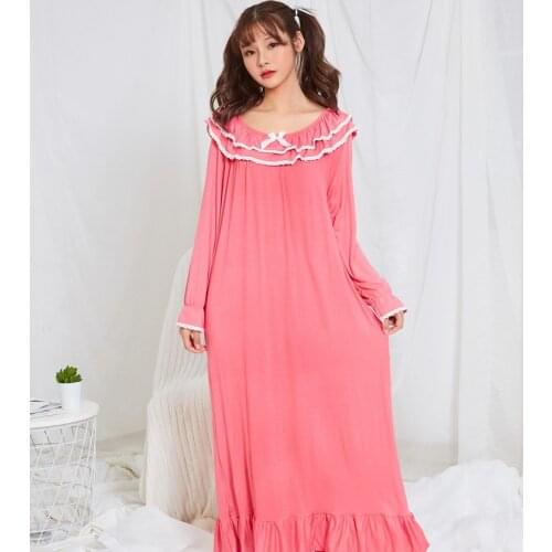 Женские ночные сорочки с рукавами DIDUQIPAO China At AliExpress