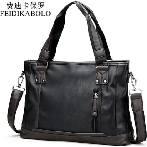 FEIDIKABOLO Men's Leather Briefcases China