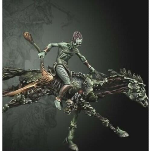 New Unassembled 1/32 54MM Horsemen of the Apocalypse Death 54MM Resin Figure Unpainted Model Kit