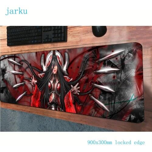 Lol pad mouse xl computer gamer mouse pad 900x300x3mm padmouse big Colourful mousepad ergonomic gadget office desk mats