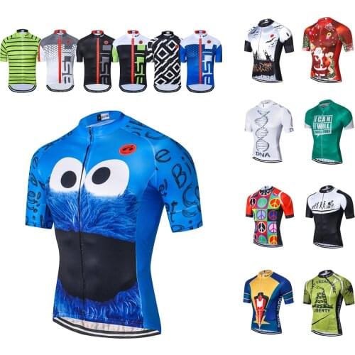 2019 Cycling Jersey Men Summer Short Sleeve Pro Mtb Team Mountain Bike Jersey Ropa Ciclsimo Maillot Bicycle Clothing Shirts Top