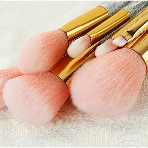 20sets 7Pcs Makeup Brushes Set Synthetic Hair Make Up Brushes Tools Cosmetic Foundation Brush Kits new