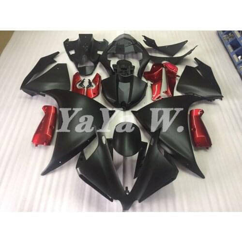 ABS Motorcycle fairings & bodywork & fairings kit fit For Yamaha YZF R1 2012 2013 2014 black( can print the name)