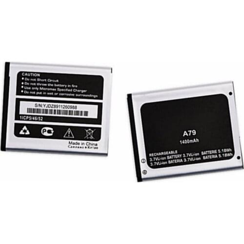 Original size replacement battery 1400mah 3.7v Battery For Micromax A79 mobile phone batteries