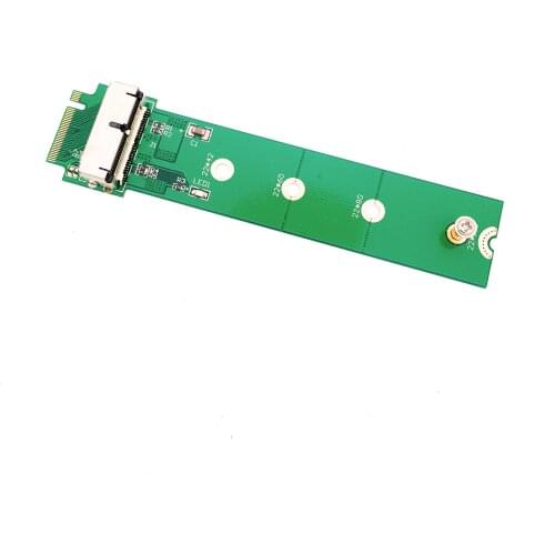 PCIE X4 M.2 NGFF M Key Adapter Riser Converter Card To 2013 2014 2015 A1466 A1465 Air Mac Pro SSD Expansion Add on Card M2