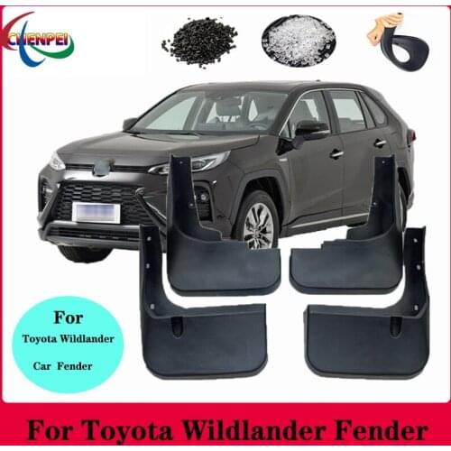 4pcs Special Fender For Toyota Wildlander 2020 Auto Mudguard Tire Accessories Supplies Car Decoration Accessories