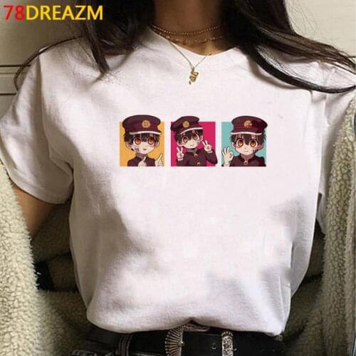 Toilet Bound Hanako Kun t shirt women vintage couple kawaii harajuku top tees t shirt kawaii