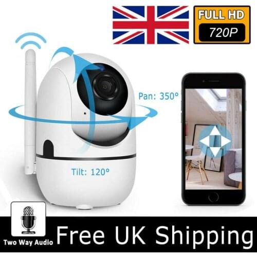US/EU/AU/UK Intelligent Surveillance Camera 720P WiFi IP Camera Indoor Camera Home Security With Speaker/Microphone Function