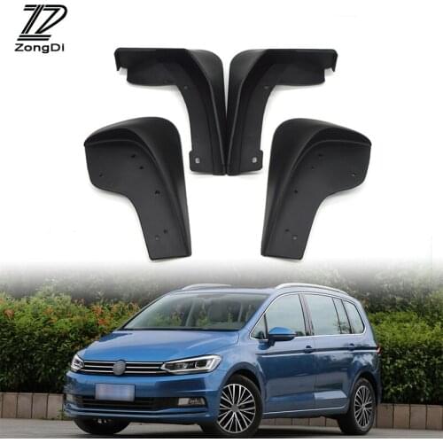 ZD Car Front Rear Mudguards For VW Touran 2016 2017 2018 Volkswagen Splash Guards Car-styling Mudflaps Accessories 1Set Fenders