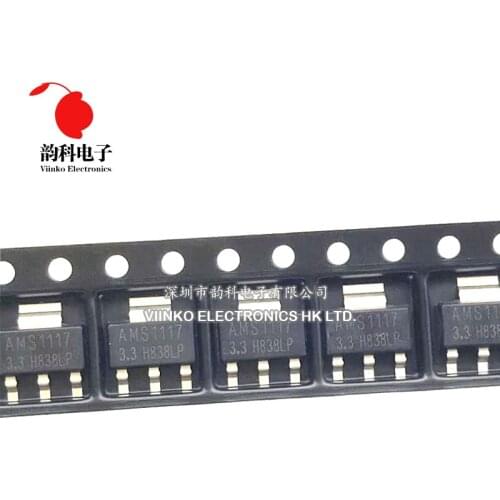 50PCS AMS1117 series AMS1117-3.3V AMS1117-ADJ AMS1117-1.8V AMS1117-1.2V AMS1117-5.0V AMS1117-2.5V AMS1117-3.3 AMS1117-5.0