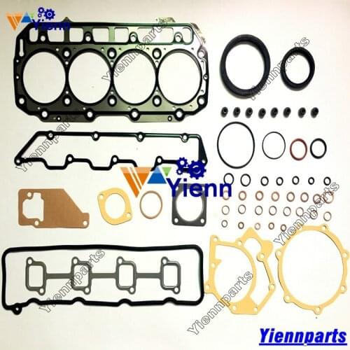 For Yanmar 41R18N 41R18T Full Gasket Kit 15894850 Head gasket 15894875 For Ingersolland air compressor P185WIR 41R18N engine