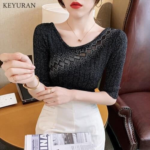 KEYURAN Women's Silk T-Shirts