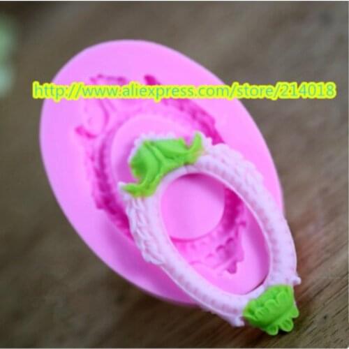 Classical European Frame Silicone Fondant Cake Decoration Mold Soap Mold Jelly Mold Aroma Stone Moulds Silicone Rubber PRZY