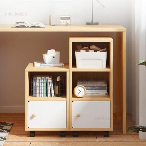 Bedroom Study Floor Bookshelf Simple Modern Home Furniture Small Apartment Bookcase Creative Living Room Dormitory Storage Rack