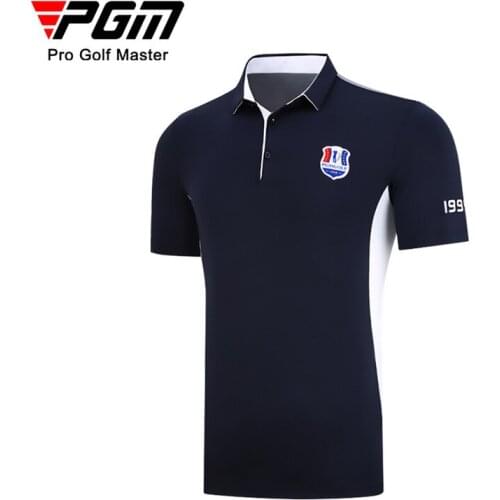 5 Styles of New Summer Men Golf Clothing Shirt Competition Sports Jersey Breathable Quick-Dry Short-sleeved Training T-shirt PGM