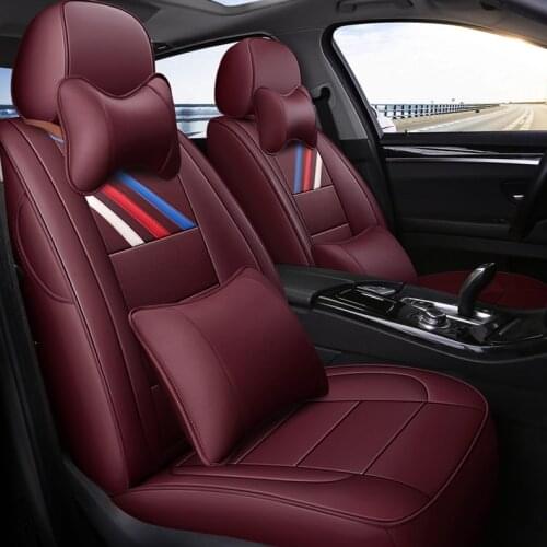 Custom cowhide 7 seats car seat cover for Fiat Freemont Lincoln MKT Dodge Journey JCUV Volvo XC90 Car Seats Cushion Interior