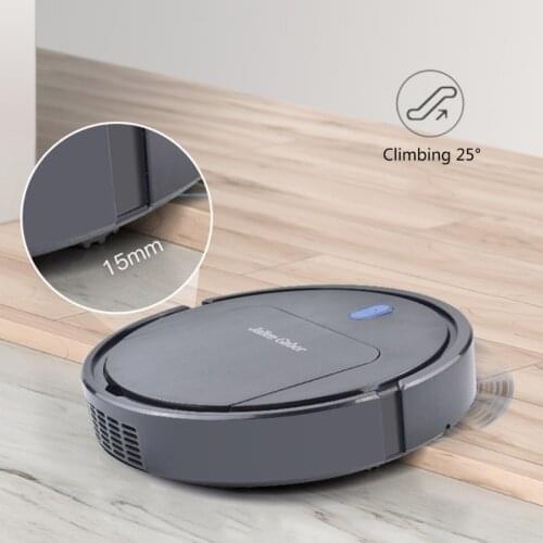Three in One Intelligent Robot Vacuum Cleaner Robot Vacuum Cleaner Large Cleaning Area Large Capacity 2.4 "Ultra-Thin Robot