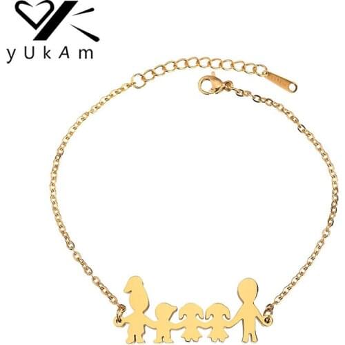 YUKAM Golden Bracelets