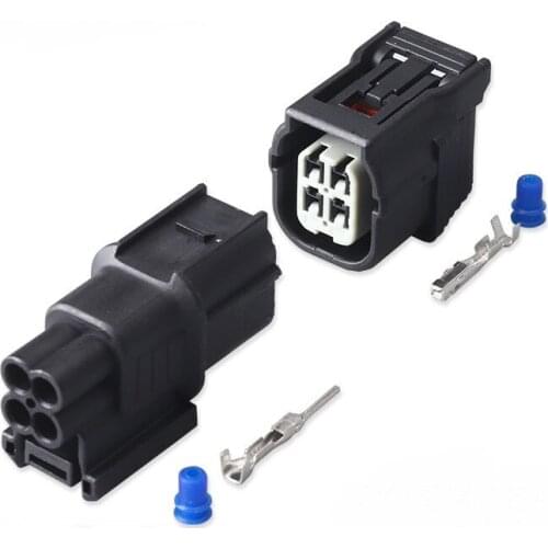 100SETS 4 pin connector plug car modified car connector with terminal DJ70410-1-11/21
