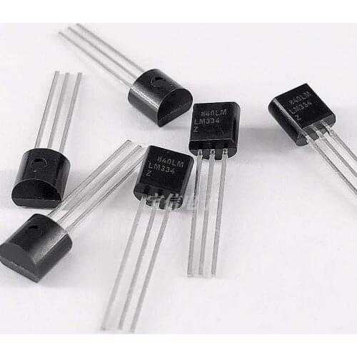 5pcs/lot LM334Z TO-92 LM334 TO92 three terminal adjustable constant current source