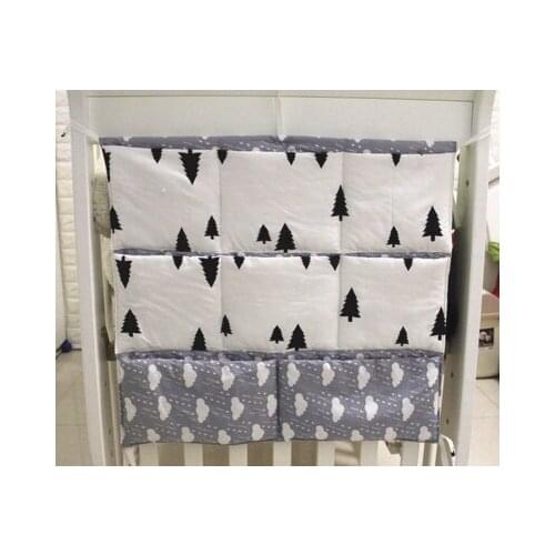 Promotion! Cartoon 62*52cm New Portable Large Size Baby Accessories Storage Bags/Cheap Organizer for Baby Bed,Bedding Set