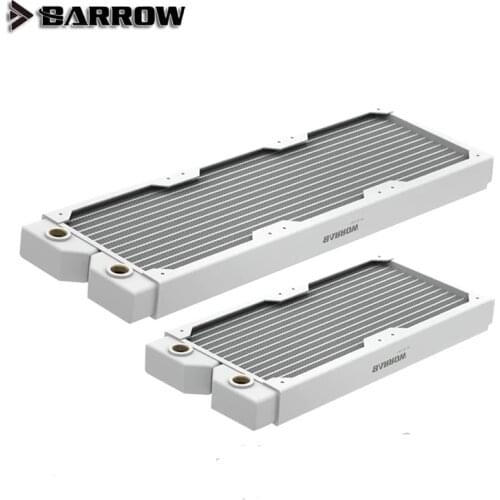Barrow 360MM Radiator, 240MM Heatsink Copper, 28mm Thickness, G1/4 Threaded For Water Cooling Cooler 120MM Fan Dabel-28a