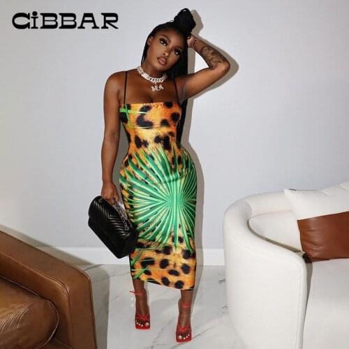 CIBBAR Open Summer Dresses