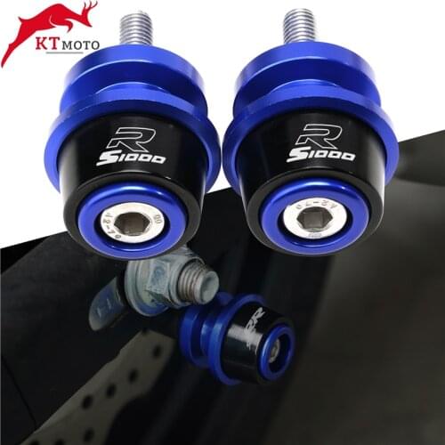 For BMW S1000R S1000 R S 1000R 2014-2020 2019 2018 2017 8MM Motorcycle CNC High quality Swingarm Spools slider stand Screws