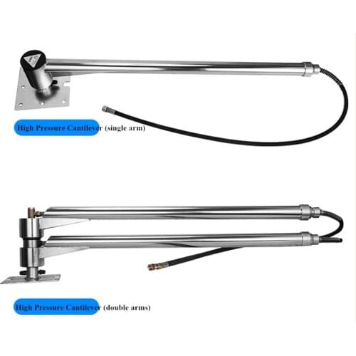 High Pressure Car Wash Cantilever with Double Arms