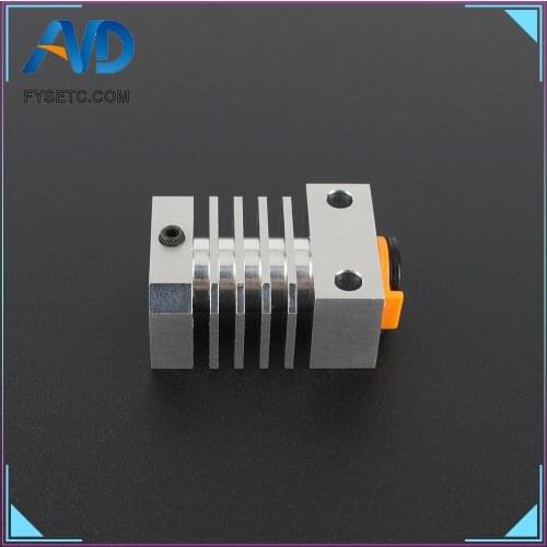 Upgraded CR10 Heatsink All Metal With Bowden Tube Clamp For CR-10 Ender-3 Hotend Extruder 1.75mm Filament