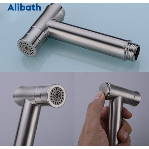 Toilet Shattaf Cleaning Bidet Sprayer set HandHeld Easy Install ABS Pet Shower Diaper Home Wash Bathroom Seat Nozzle Attachment