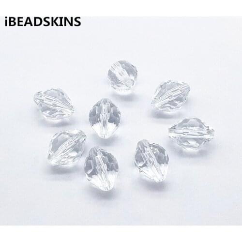 New arrival! 23x16mm 140pcs Clear acrylic Faceted lantern shape beads for Earrings parts,hand Made Jewelry Findings & Components