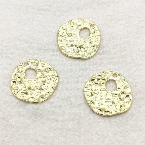 New Arrival! 23x24mm 100pcs Round Shape Pendants/Charm For Handmade Necklace/Earring DIY Parts Jewelry Findings & Components