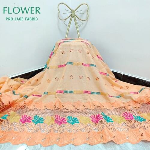 Wholesale Price!!! Latest Style!!! 5 Yards Guipure Dry Lace For African Women Sewing Dresses Lace Material With Embroidered