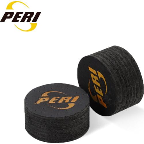 By Jayson Shaw Original PERI 14mm Billiard Pool Cue Tip S/M Professional Skin Tip Billiard Accessories