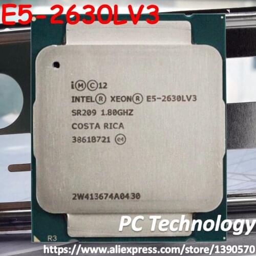 Original Intel Xeon OEM Version E5 2630LV3 CPU 8-cores 1.80GHZ 20MB 22nm LGA2011-3 E5 2630L V3 processor E5-2630LV3