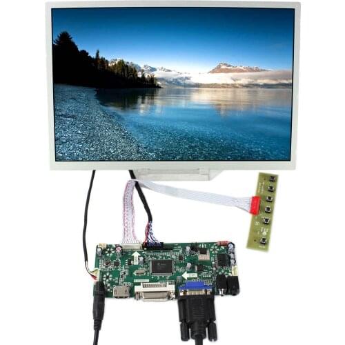 H DMI+DVI+VGA+AUDIO LCD Controller Board With 12.1inch 1280x800 LQ121K1LG52 LCD Screen