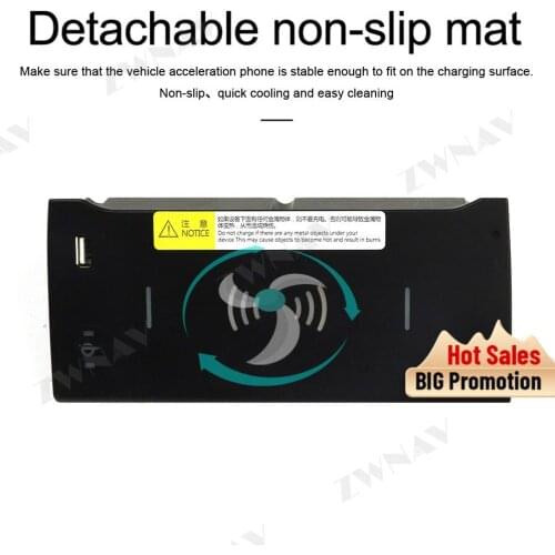 QI Car Intelligent fast wireless charger for Baojun 530 2018 Intelligent Infrared Fast Wireless Charging Car Phone Holder