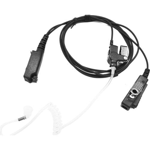 Sepura STP8000 STP8030 STP8035 STP8038 spiral air tube earphone walkie talkies surveillance earpiece ham radio intercom headset