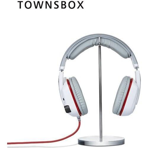 Headphone Holder Acrylic Stand Hanger Gaming Headset Dock Bracket Desktop Display Rack Stents for Headphones Silver