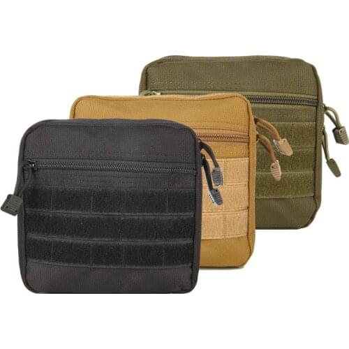 Military MOLLE Admin Pouch Tactical Multi Medical Kit Bag Utility Tool Belt EDC Pouch For Camping Hiking Hunting Bags