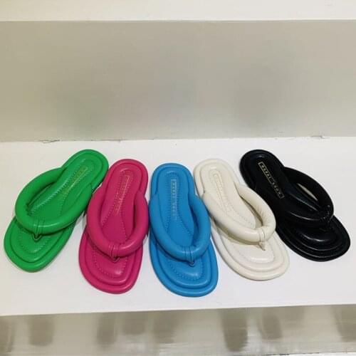 Women slippers 2021 Summer Outdoor Beach Flat Heel Slides Open Toe Flat Casual Beach Flip Flops Women Shoes