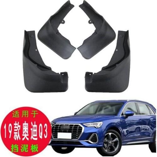 4pcs specia for AUDI Q3 2019 auto Mudguards car fender Mud Flaps Mudflaps