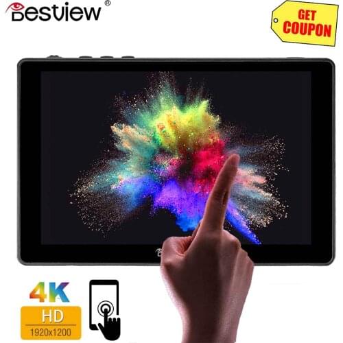 Bestview R7 7 inch 4K HDMI Monitor LCD Full Touch Control On Camera Video DSLR Field Monitor For Canon Nikon Sony Panasonic BMCC