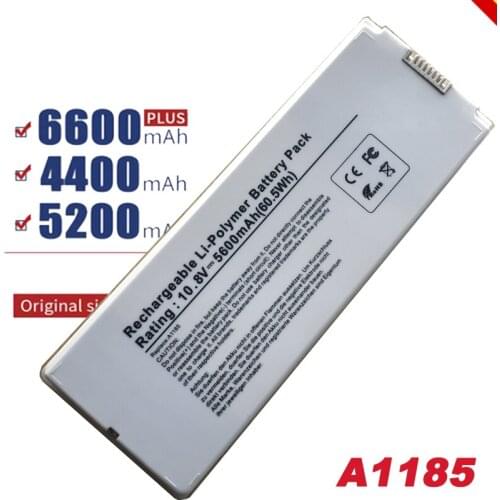 HSW Special cell Battery For Apple MacBook A1181 For Macbook 13" inch A1185 MA472 MA701MA566 MA566FE/A MA566G/A fast shipping