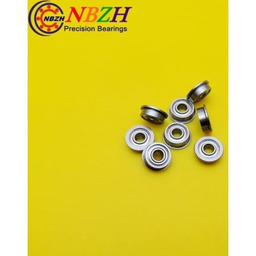 Free Shipping Boutique flange ball bearings MF83ZZ / FR830ZZ size 3*8*9.2*3*0.6 mm