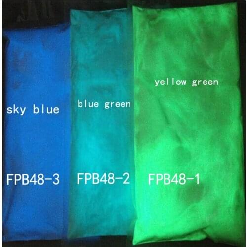 Large!! 50ml 3color Glow in the Dark Powder Glow Luminous Pigment Craft for Nail Polish,Nail Pigment Powder FPB48